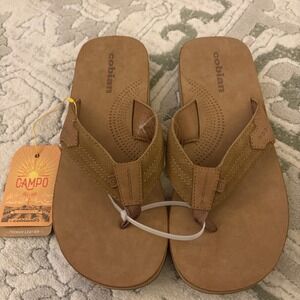 Cobian Lazo Tan Size 8 Mens Flip Flop Sandals